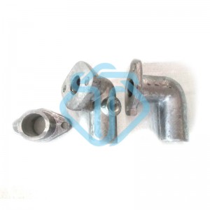 Патрубки (набор) водяные ПД МТЗ алюминиевые (комплект 3 шт) | арт. 16557